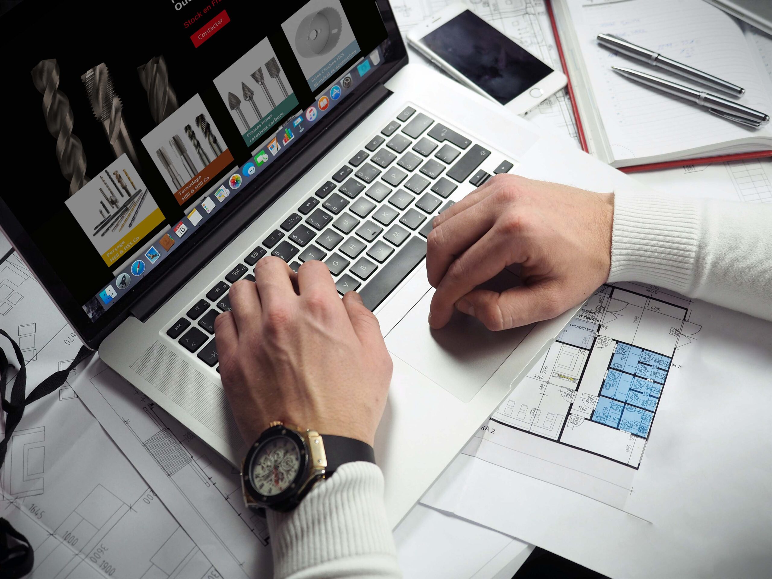 TDC-laptopscreen creation-site-internet-chalon-client