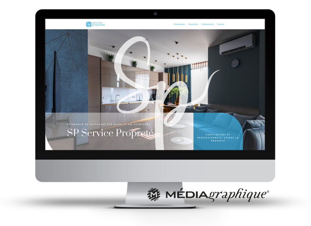 réalisation de site internet pour une entreprise de nettoyage à Dijon